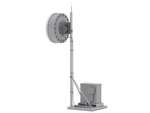 Antenne mobile v2 Modèle 3D