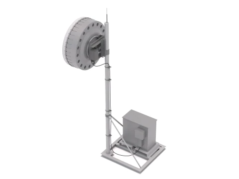 Antenne mobile v2 Modèle 3D