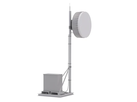 Antenne mobile v2 Modèle 3D