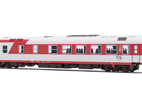 Locomotiva AEG DE IC-2000N Modello 3D