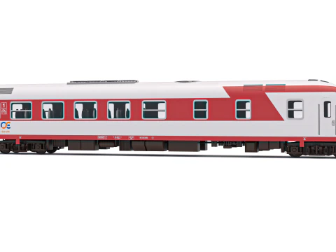 Locomotiva AEG DE IC-2000N Modello 3D