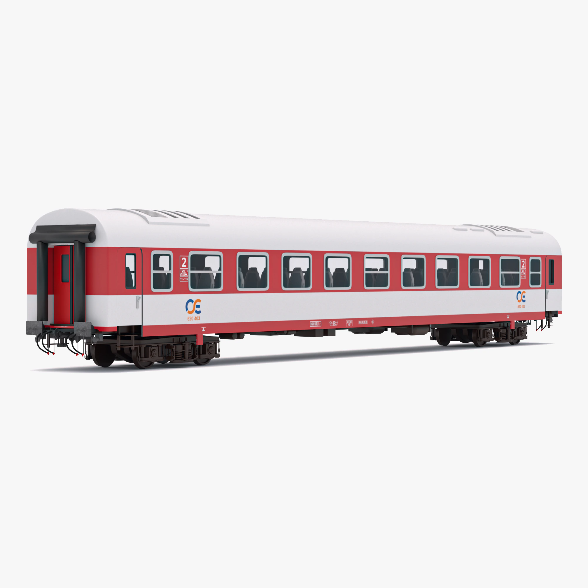 Passeggero per auto AEG DE IC-2000N Modello 3D .c4d .max .obj .3ds .fbx .stl .blend