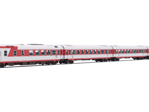 AEG DE IC-2000N Yolcu Treni 3D Model