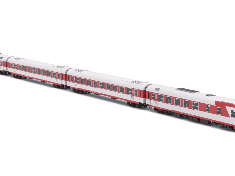 AEG DE IC-2000N Yolcu Treni 3D Model