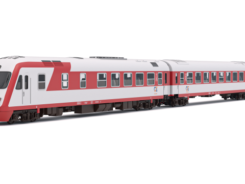 AEG DE IC-2000N Yolcu Treni 3D Model