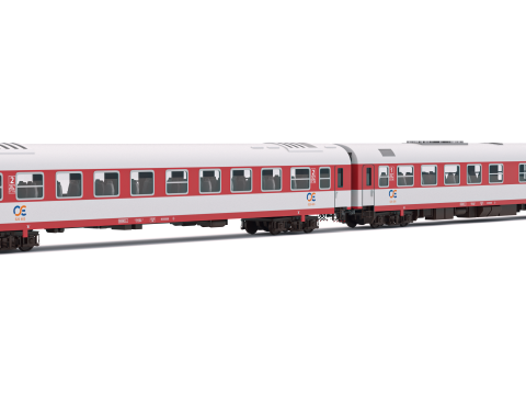 AEG DE IC-2000N Yolcu Treni 3D Model