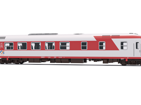 AEG DE IC-2000N Yolcu Treni 3D Model