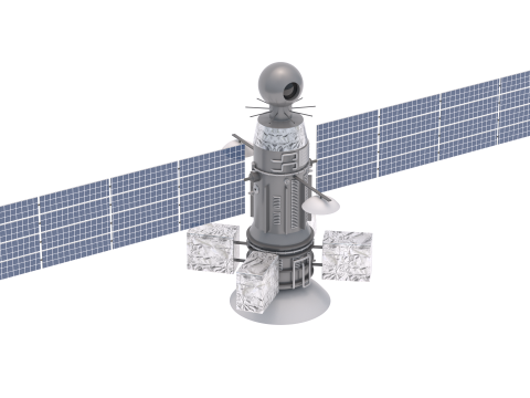 Satelita pogodowy 2 Model 3D