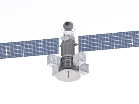 Satelita pogodowy 2 Model 3D