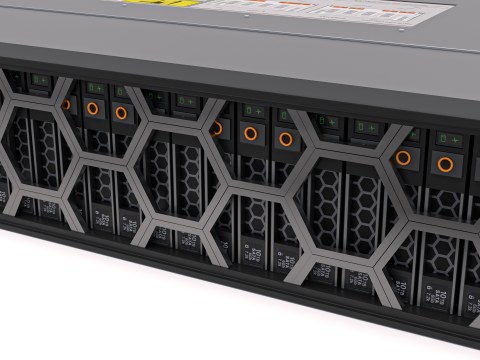 Serwer danych 4U 1 Model 3D