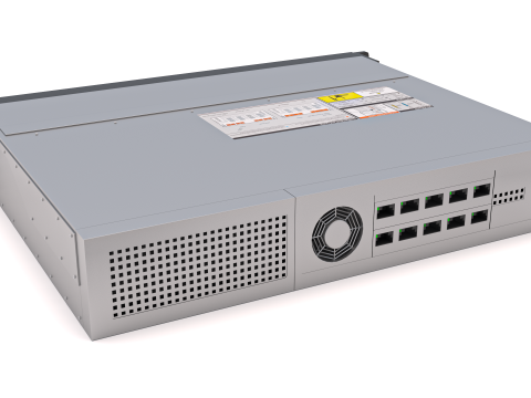 Serwer danych 4U 1 Model 3D