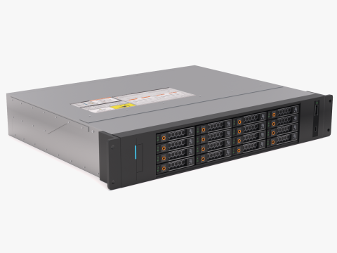 Сервер данных 4U 2 3D Модель