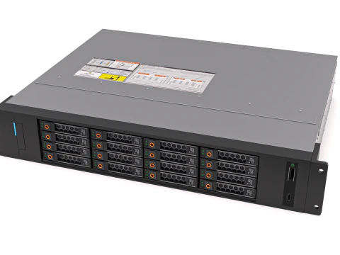 Datenserver 4U 2 3D Modell