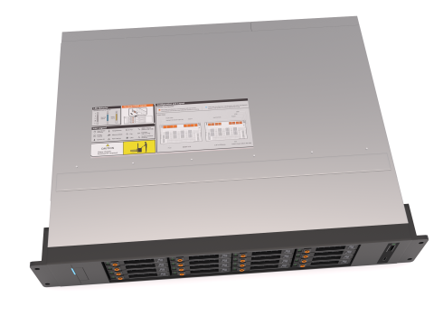 Server dati 4U2 Modello 3D