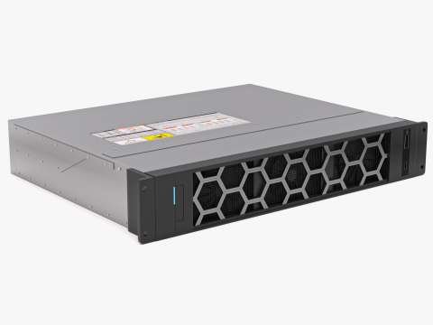 Сервер данных 4U 4 3D Модель