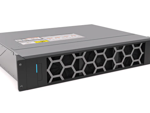 Data Server 4U 4 3D Model