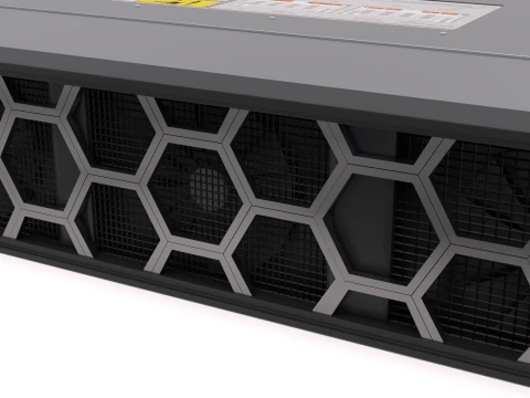 Data Server 4U 4 3D Model