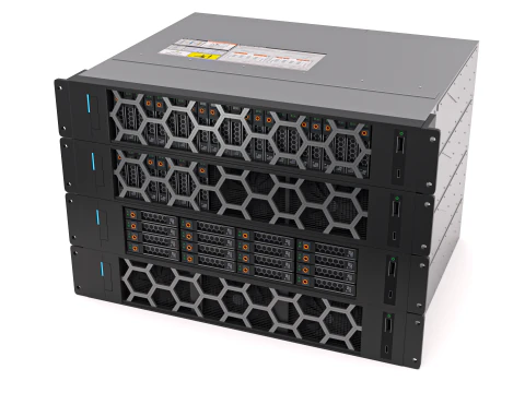 Data Storage Server Collection 3D Model