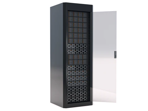 Rack del server dati Modello 3D