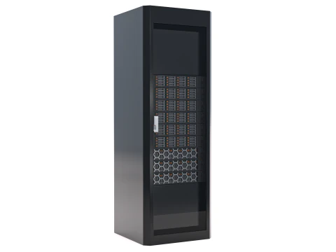 Rack del server dati 2 Modello 3D