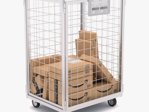 रोल कंटेनर 3D मॉडल