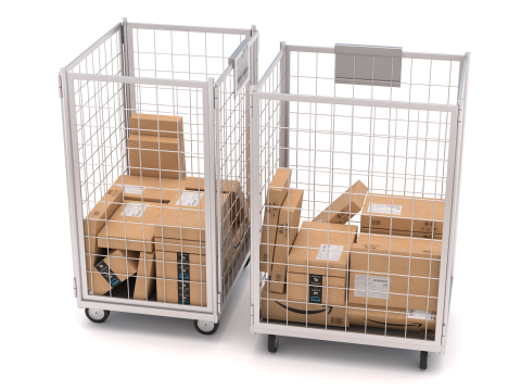 Contenedor rodante Modelo 3D