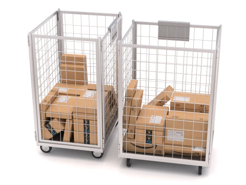 Recipiente de rolo Modelo 3D