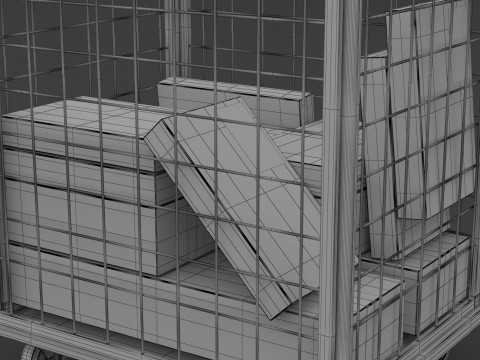 Contenedor rodante Modelo 3D