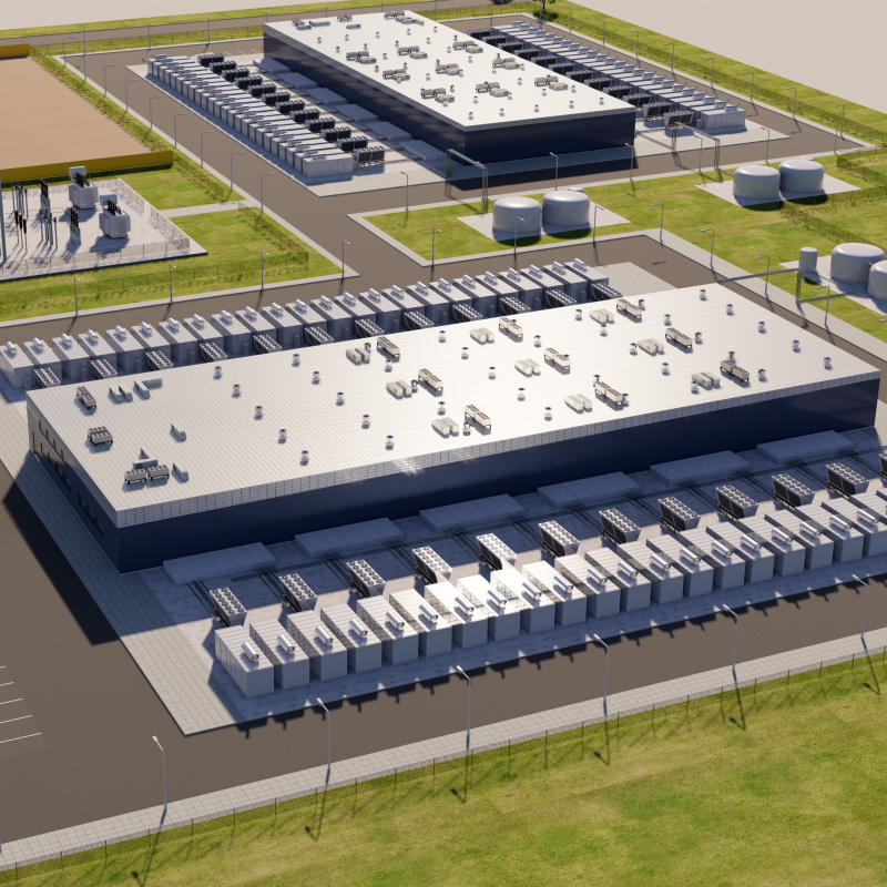 Área del centro de datos Modelo 3D .c4d .max .obj .3ds .fbx .stl .blend