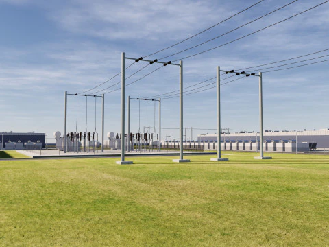 Data Center Area 3D Model