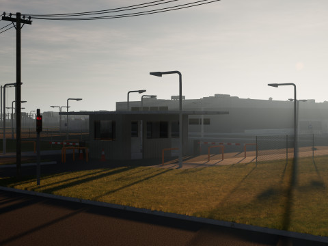 Área del centro de datos Modelo 3D