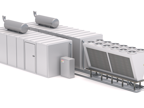 Кондиционер v3 3D Модель