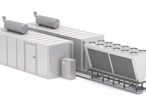 Unidade de Ar Condicionado v3 Modelo 3D