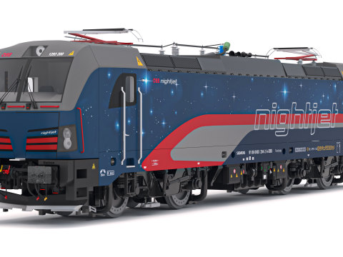 Siemens Vectron-collectie 1 3D Model