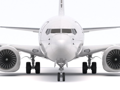 Collection Boeing 737-800 MAX Modèle 3D