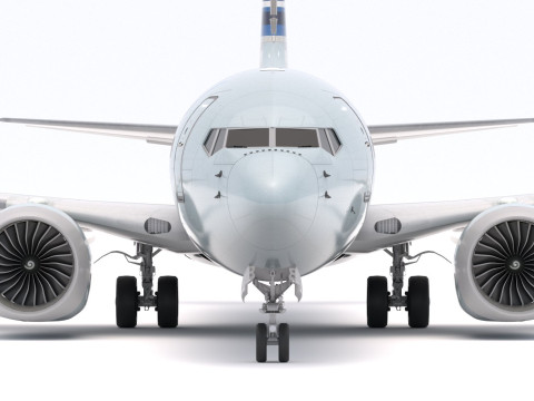 Collection Boeing 737-800 MAX Modèle 3D