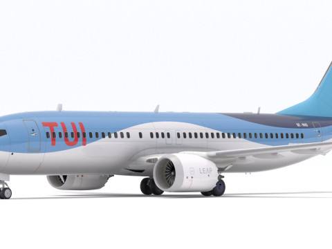 Collection Boeing 737-800 MAX Modèle 3D