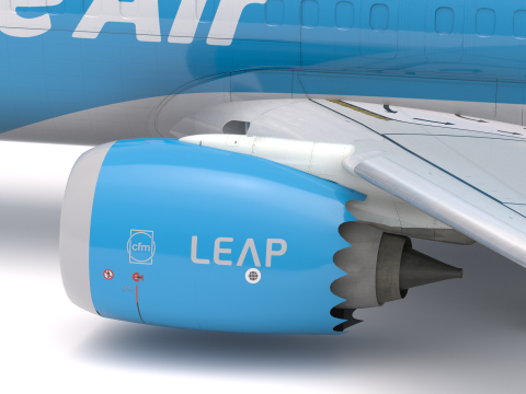 Boeing 737-800 MAX Prime Air Amazone Modèle 3D