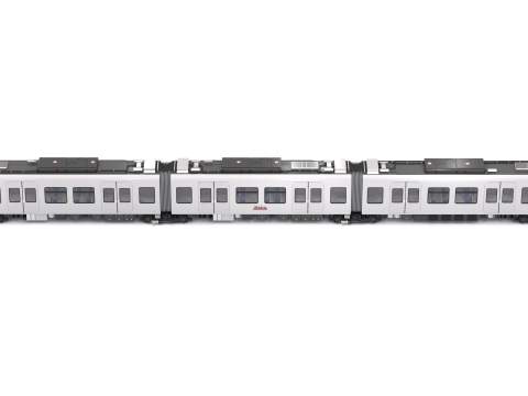Hitachi Rail Driverless Metro Copenhagen 3D Model