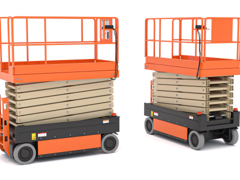 Scissor Lift 3D Model