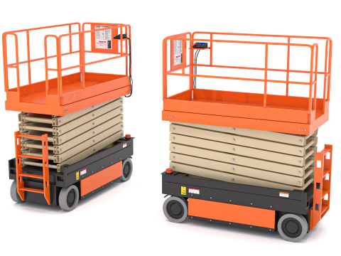 Scissor Lift 3D Model