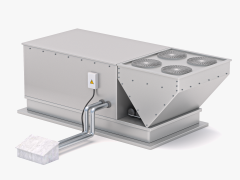 Кондиционер v4 3D Модель