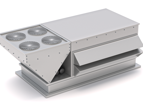 Кондиционер v4 3D Модель