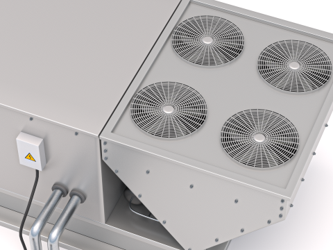 Кондиционер v4 3D Модель