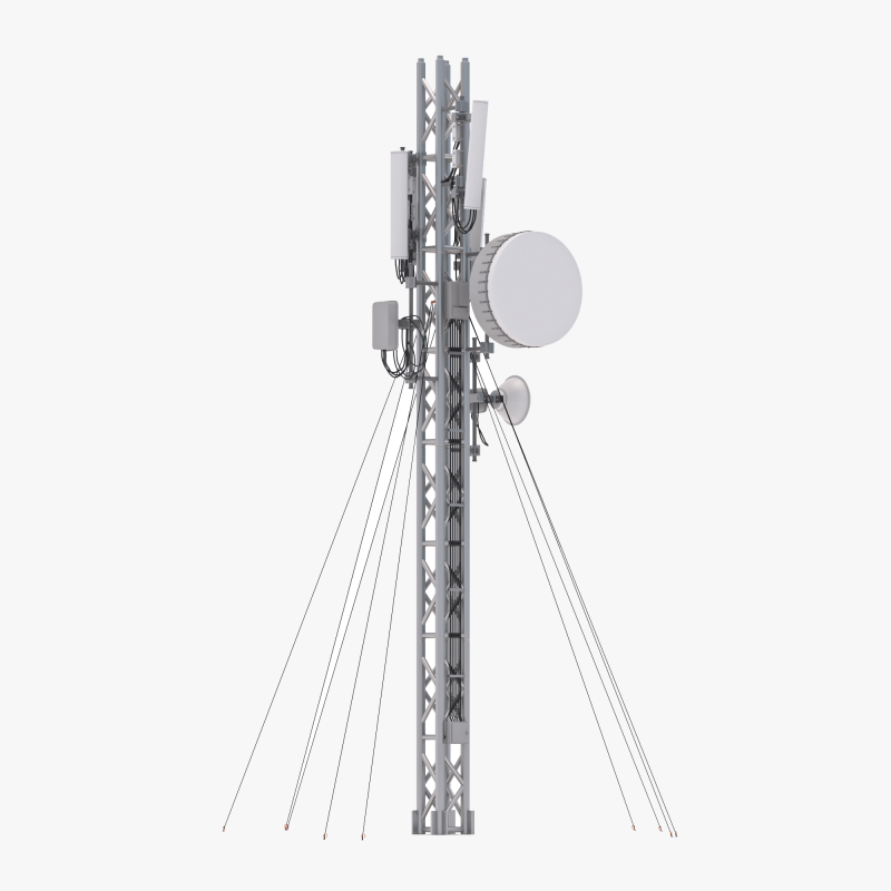 Hücre Kulesi İstasyonu 3D Model .c4d .max .obj .3ds .fbx .stl .blend 