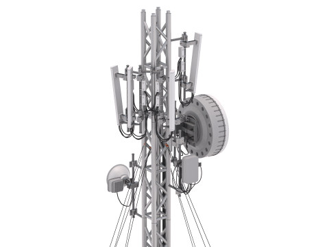 Hücre Kulesi İstasyonu 3D Model