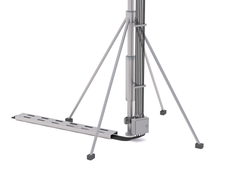 Крышная вышка сотовой связи 2 3D Модель