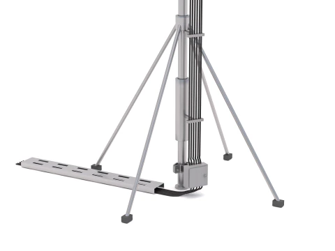 Roof Cell Phone Tower 2 3D Model