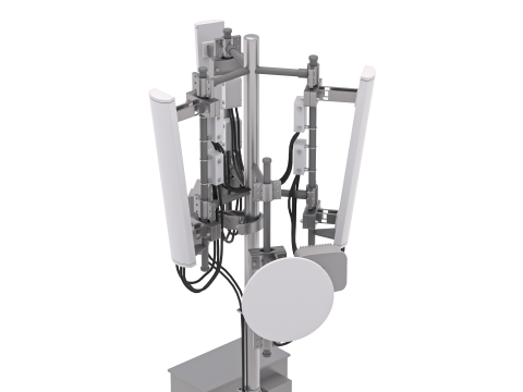 Dach-Handyturm 3 3D Modell