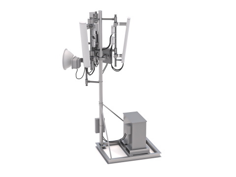 Dach-Handyturm 3 3D Modell